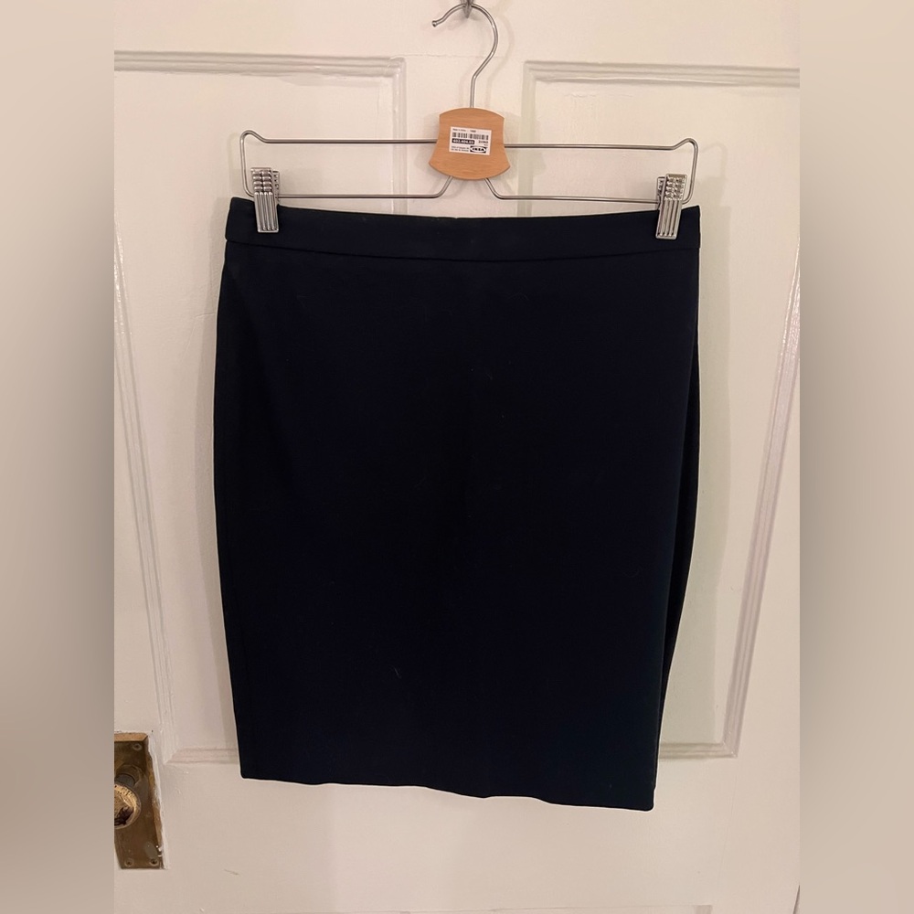 J. Crew Navy Pencil Skirt - NWT